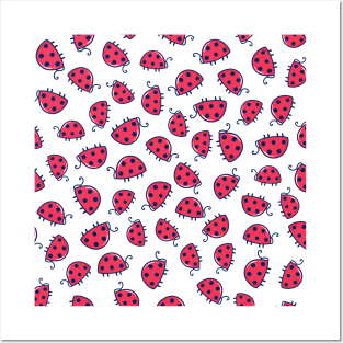 Ladybug - Doodle Posters and Art